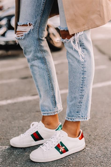 outfit ideas with gucci sneakers|Gucci unisex shoes.